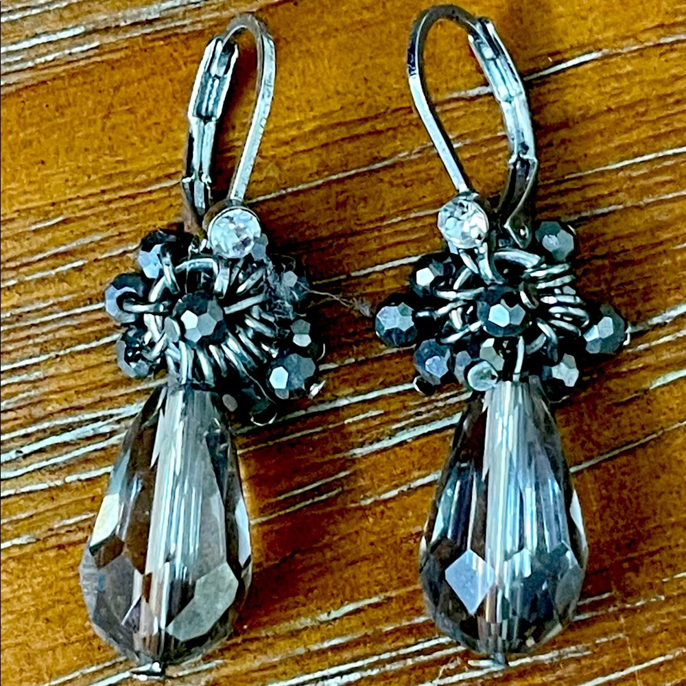 Handmade Beaded Jeweled Earrings